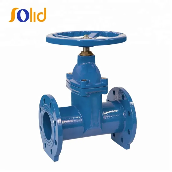 DIN3352 DIN3202 F5 Ductile Iron Flanged Resilient Seated Gate Valve