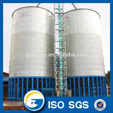 Steel cone base steel storage silo for grain