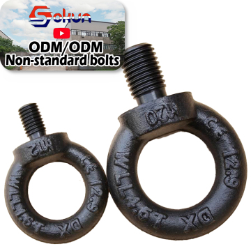 Unique Slipknot Bolts: Eyelet Screws with Fish-Eye Slotted Design for Innovative Fastening Solutions