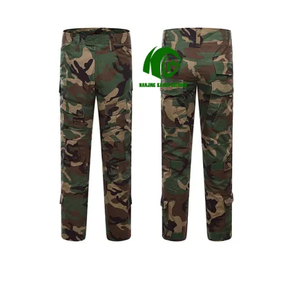 Camouflage Outdoor Cargo Pants: Waterproof Tactical Training Pants