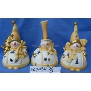 Ceramic Snowman Christmas Ornament