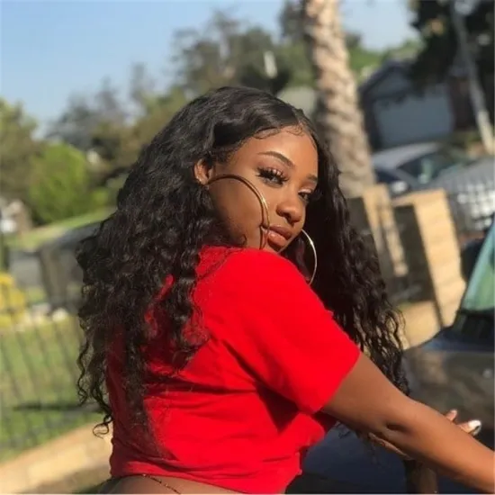Hot Selling Loose Wave Pre Plucked 13x6 13x4 Ear to Ear Human Hair Lace Frontal with Baby Hair