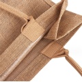 LOGOTO PERDENTE BLANK Jute Tote Bag