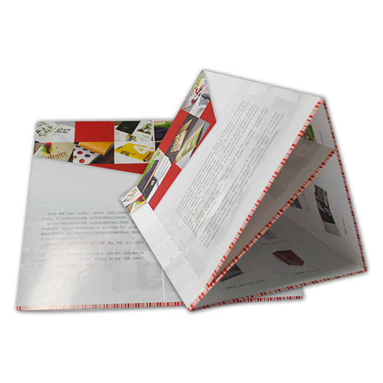 High Quality Printing Paper Brochure Flyer