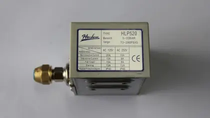 Pressure Switch Low Pressure Control