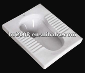 Cheap Sanitary Ware Ceramic Squat Pan KS-6005D