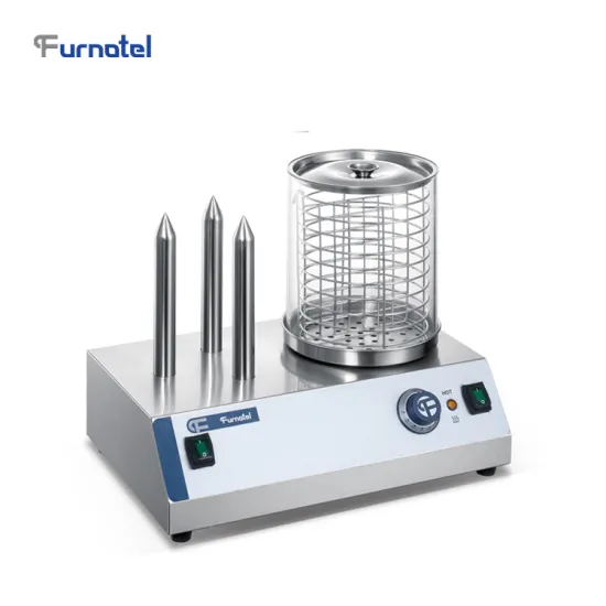 Commercial FURNOTEL Electric Hot Dog Roller Grill Machine