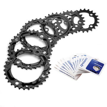 PROWHEEL BCD Chainwheels for Mountain Bike: Selection of Tooth Plates in Various Sizes (22T, 24T, 30T, 32T, 40T, 42T, 44T)