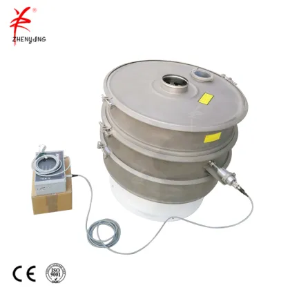 Particle powder medicine ultrasonic vibrating screening