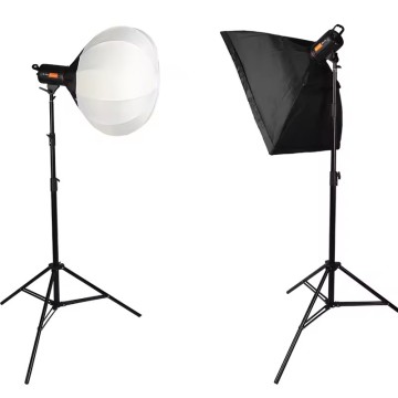 Professional Photography Lighting Kit: Continuous LED Video Light with Stand and Softbox