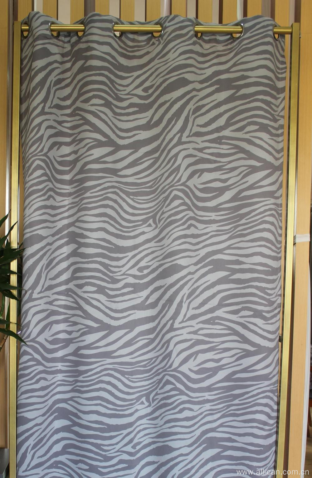 Printed Blackout Curtain Fabric