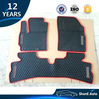 Non-Slip Rubber Floor Mats for Mitsubishi Mirage - Waterproof Left Hand Driver Car Accessories