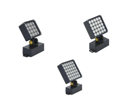 Intelligently controlled LED flood light