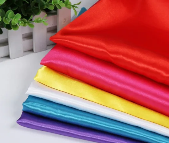 100% Polyester Satin Fabric