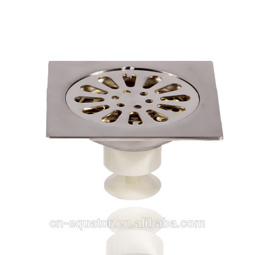 Stainless Steel Kitchen Bathroom Deodorize Square Floor Drain