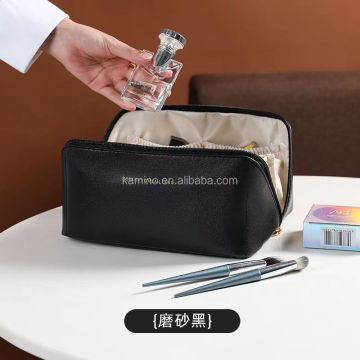 Customizable Eco-Friendly PU Leather Travel Cosmetic Makeup Bag and Pouch