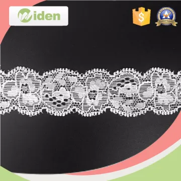 2.5cm blouse lace plaid fabric stretch lace