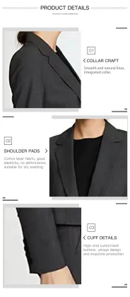 High quality Ladies Blazers 2022 New Fashion Blazer Women Suits Blazer
