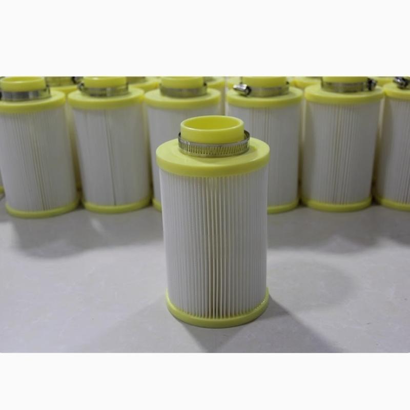 Vacuum loader dust filter cartridge pneumatic loader suction machine quick release respirator polyester non-woven cartridge (3)