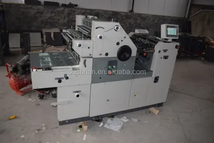 Hamada Style 2 Color Offset Printing Machine Heidelberg for Receipt