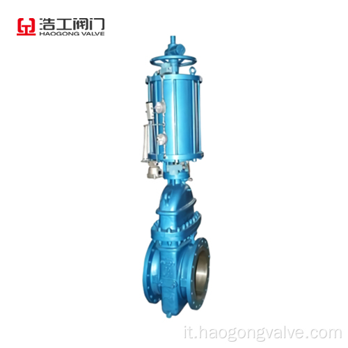 Valvola pneumatica a portata piatta WCB 150lb