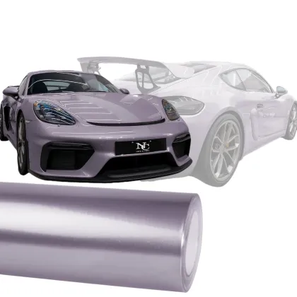 Starlight Purple Car Wrap