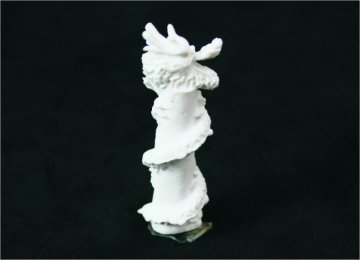 A13-11 Jade White Desktop Sculpture 3d Scale Model Chinese Dragon