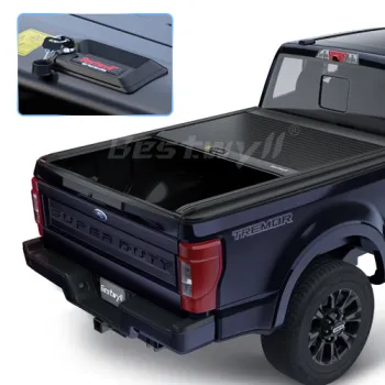 Custom Roller Lid Manual Pickup Truck Bed Tonneau Cover for Ford F250/F350 K55