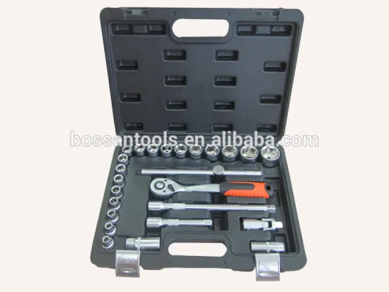 25pcs professional 1/2" drive socket sets