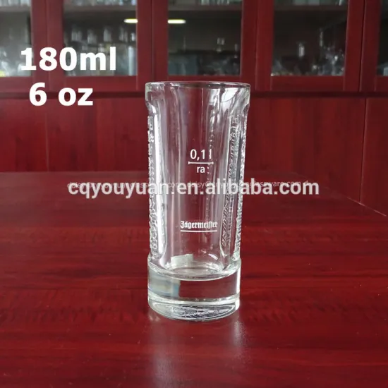Home goods clear small size 180ml drinking glass manufacturers china
