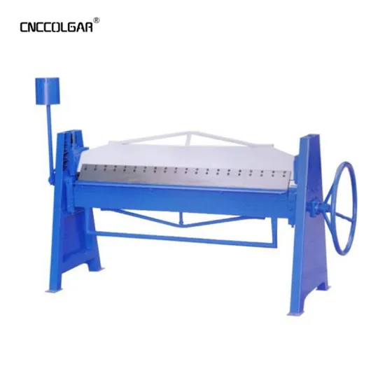 1.5x2500 Metal Steel Wood Case Package Manual Bending Folding Machine