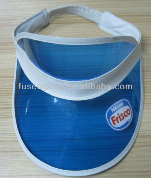 Summer Plastic Visor for Promotion, PVC Sunvisor