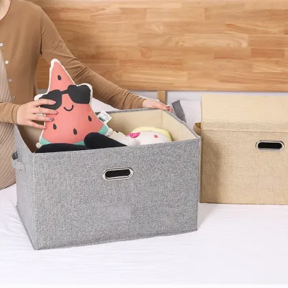 High-Quality Oxford Fabric Collapsible Storage Boxes and Bins: Perfect Home and Closet Organizers