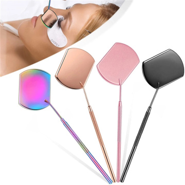 Portable Anti-Fog Inspection Mirror for Eyelash Grafting and Care