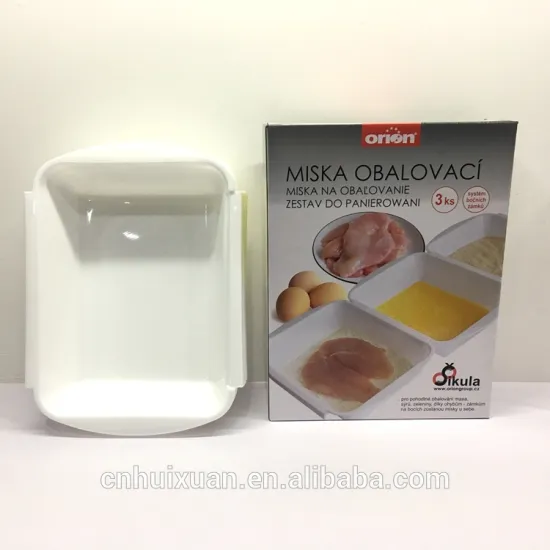 3PK plastic Barbecue plate