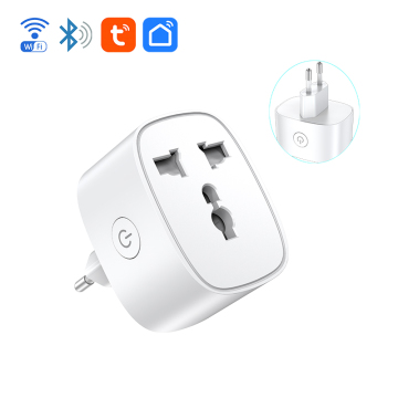 EU Plug Tooya BSD61 Tuya WiFi Mesh Energy Monitor Smart Power Socket Plug with ESP32 Chips Firmware Custom