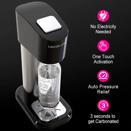 Desktop Soda and Sparkling Water Makers: Commercial Soda Maker Machine for Homemade Sparkling Beverages