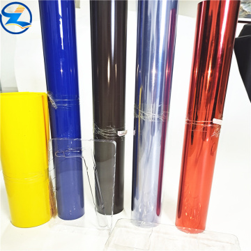 Foldable PVC Plastic Package Films Rolls