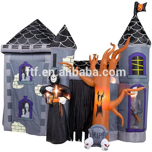 haunted house inflatable bouncer castle,bouncer for children