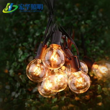 Outdoor Waterproof Fairy String Lights for Holiday Decoration - G40 E12 E14