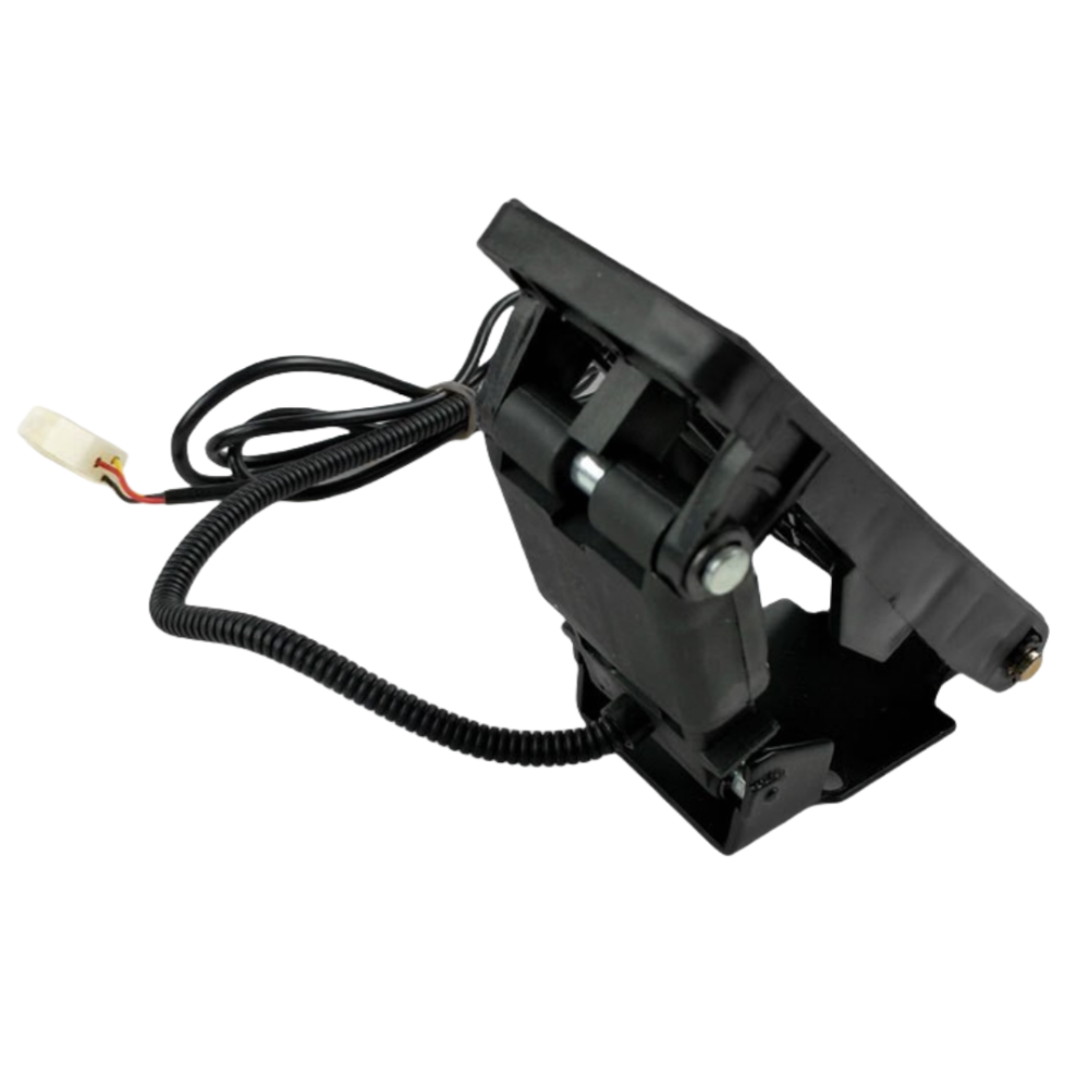 Carpet-type accelerator pedal