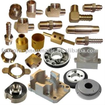 Brass steel aluminium machining car part