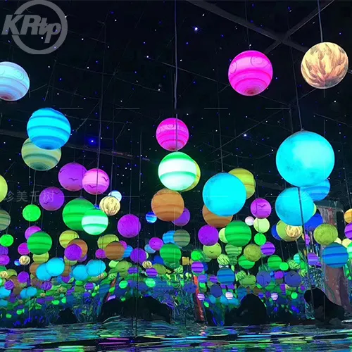 LED Luminous Planet lights