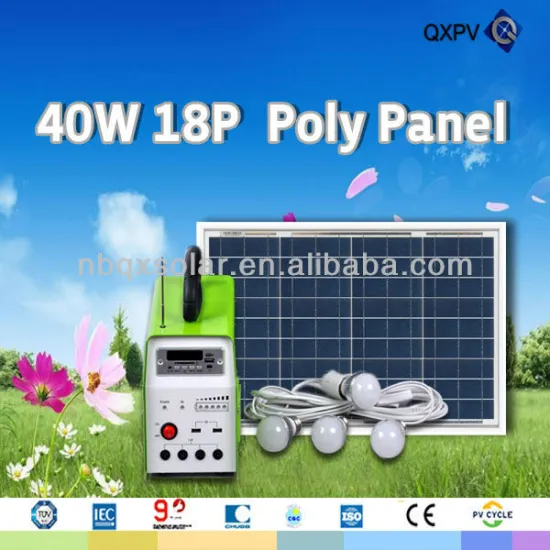 40W solar panel Solar module for outdoor using