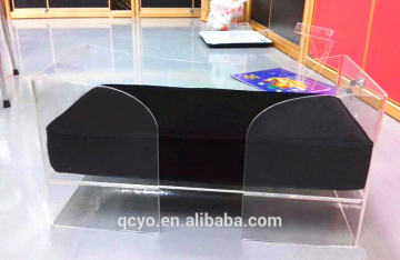 lucite acrylic pet dog bed QCY-ABD-25