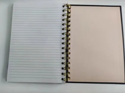 notes polka dot spiral notebook
