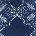 Diamant-Blumen-Spitzenstoff aus Baumwoll-Nylon-Mischgewebe