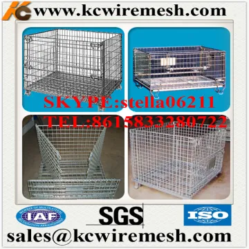 Manufacture !!!!!!!!!! KANGCHEN galvanized wire container for security