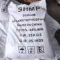 Matières premières chimiques 25 kg HMP hexamétaphosphate de sodium