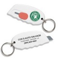 Custom Mini Box Opener Nyckelringar Med Logo Printed